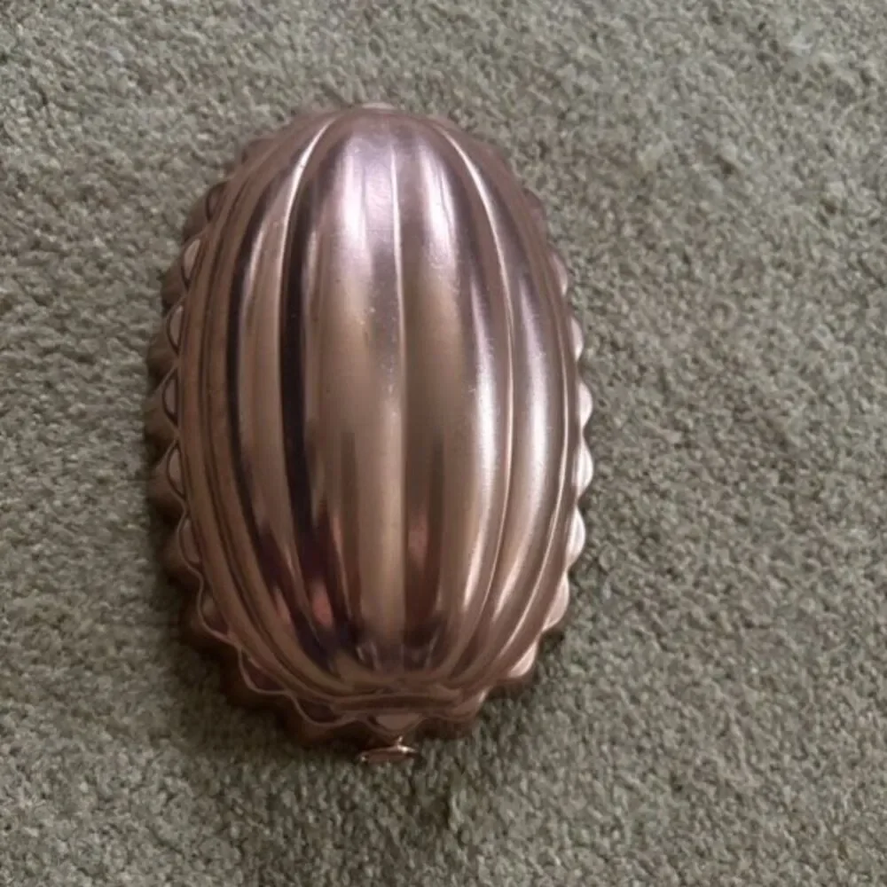 Jello Copper Oval Mold 2 1/2 Cups